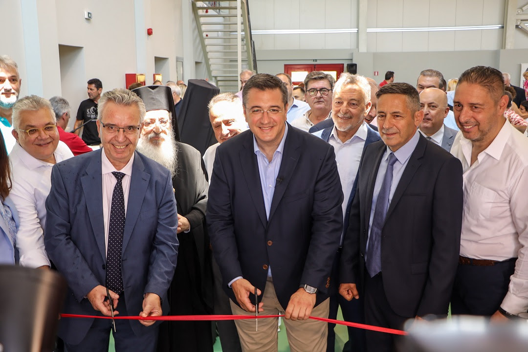 Θεσσαλονίκη: Εγκαίνια για το κλειστό γυμναστηρίο των ΤΕΦΑΑ στη Θέρμη (ΦΩΤΟ)
