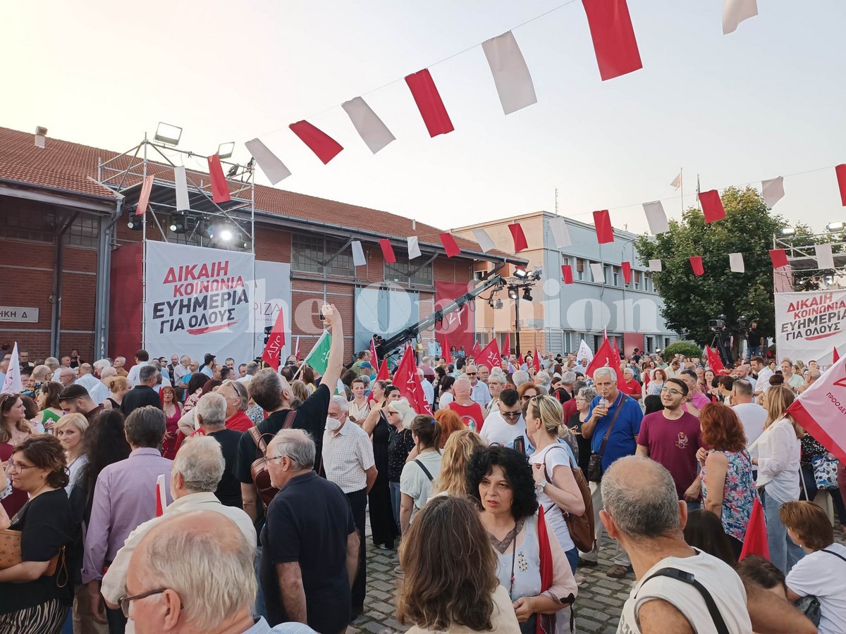 (LIVE) Η ομιλία του Αλέξη Τσίπρα στη Θεσσαλονίκη (ΦΩΤΟ+VIDEO)