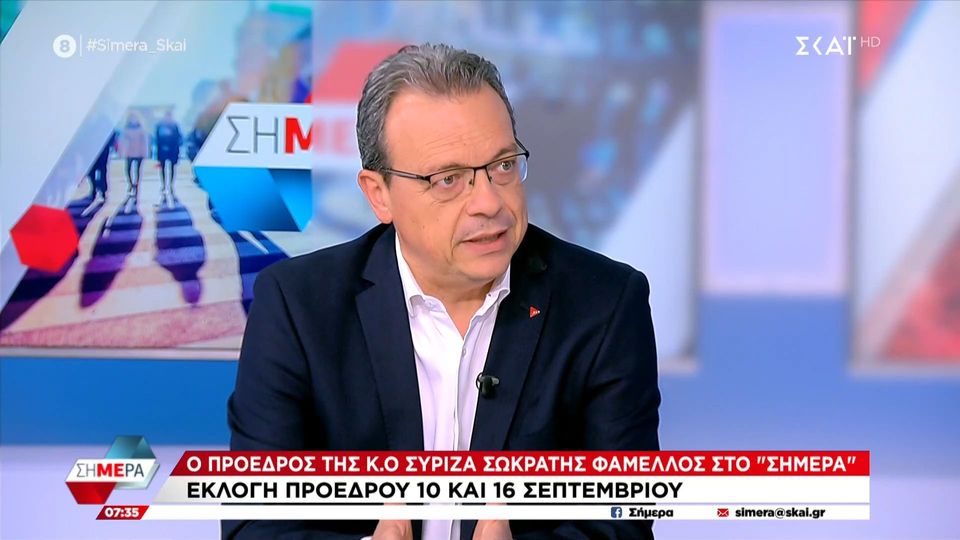 Φάμελλος: Χρειαζόμαστε ένα νέο κόμμα και μια νέα πολιτική πρόταση (VIDEO)