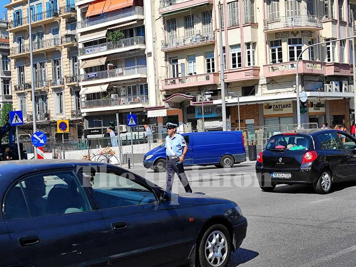 Θεσσαλονίκη: Χωρίς φανάρι κεντρικός δρόμος – Αυξημένη η κίνηση στο σημείο (ΦΩΤΟ)