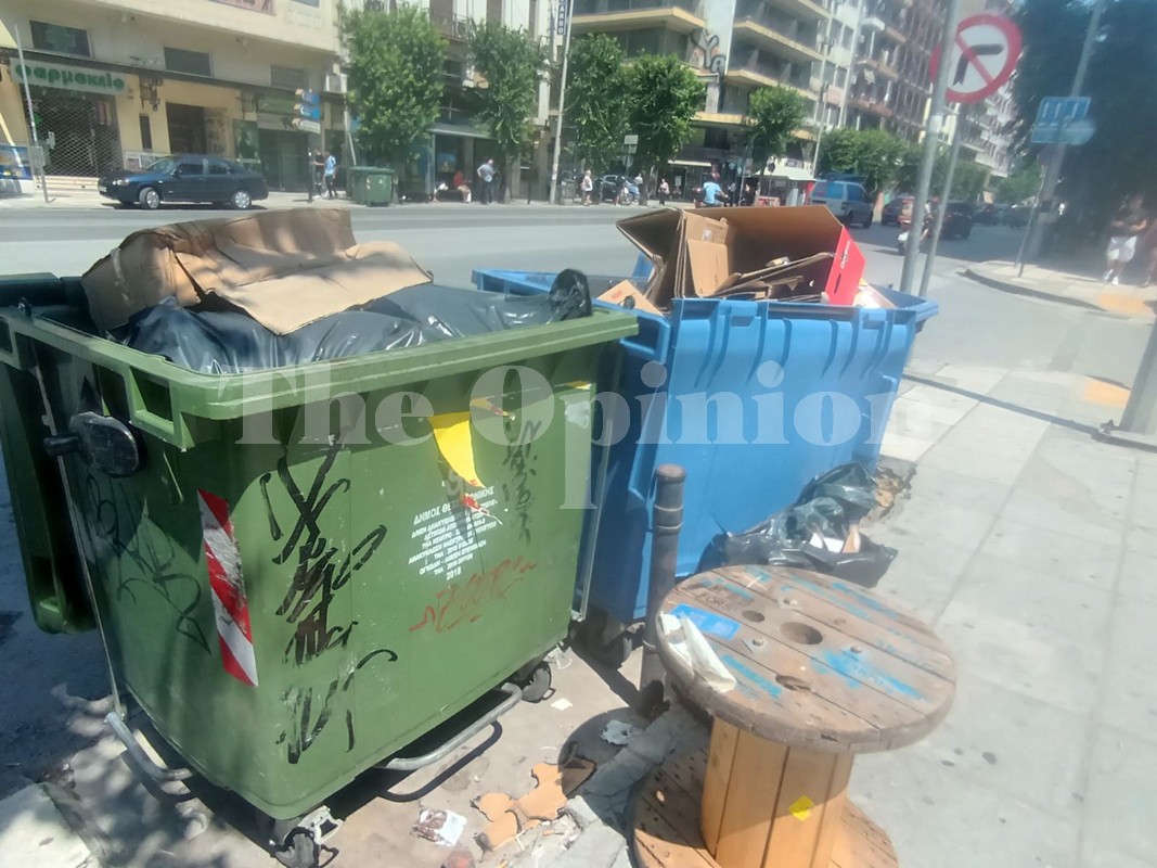 Παίζουν μπόουλινγκ με τους κάδους απορριμμάτων;