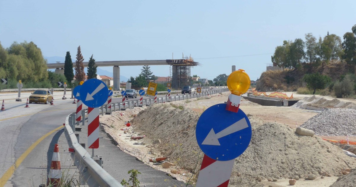 Τοποθετούνται στηθαία στον Περιφερειακό – Πώς θα διεξάγεται η κυκλοφορία