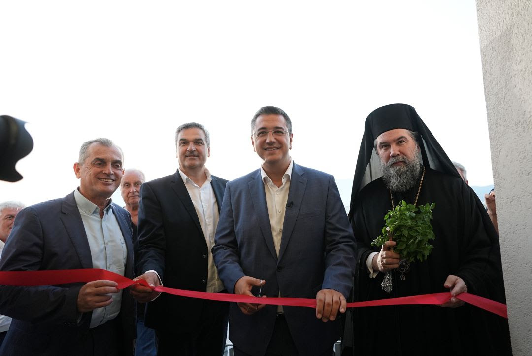 ΠΚΜ: Εγκαίνια του βιολογικού καθαρισμού και των αγωγών μεταφοράς λυμάτων του Δήμου Εμμανουήλ Παππά Σερρών