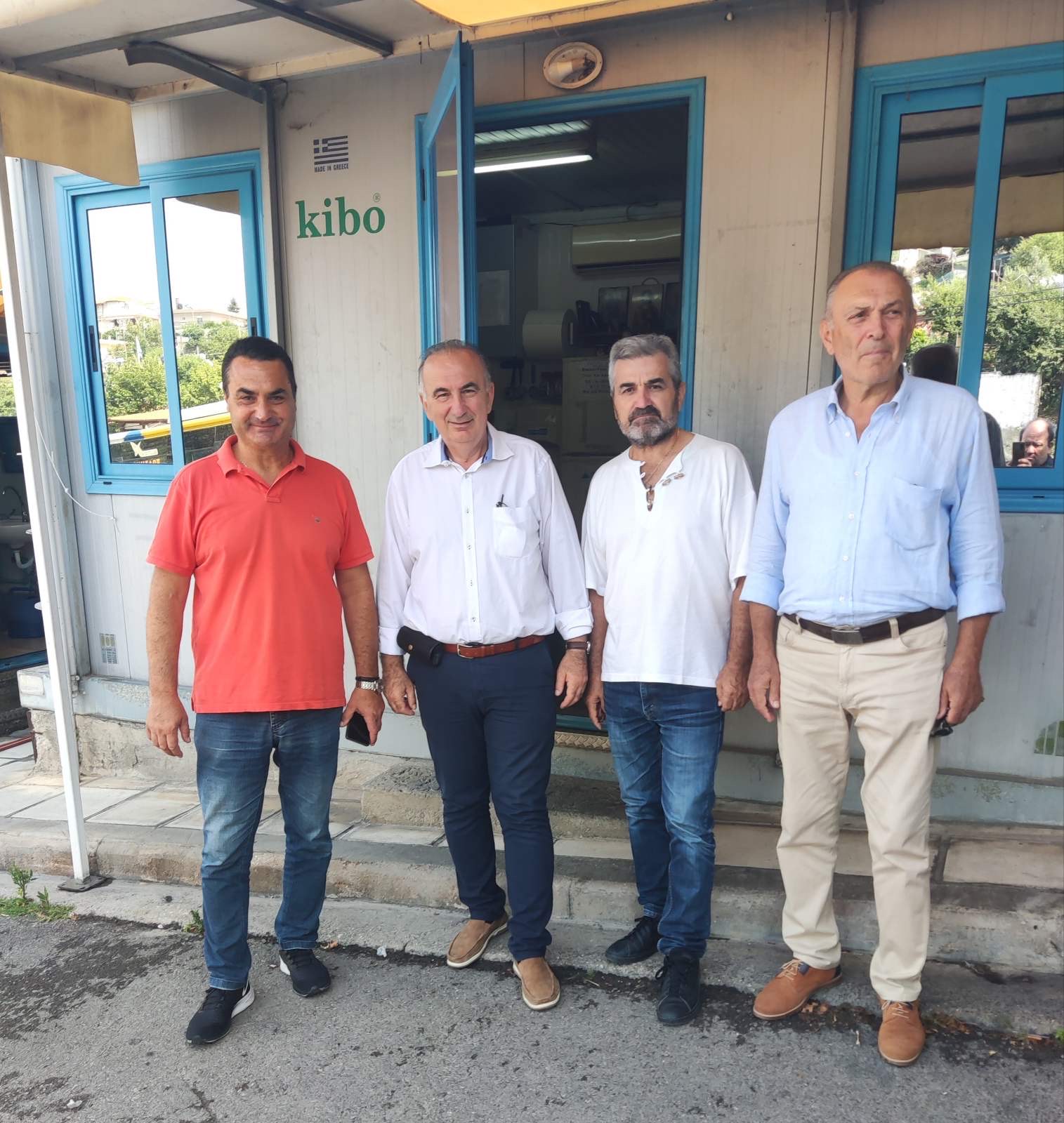 Λίλτσης: Επίσκεψη του υποψηφίου δημάρχου στον τερματικό σταθμό του ΟΑΣΘ στα Μετέωρα