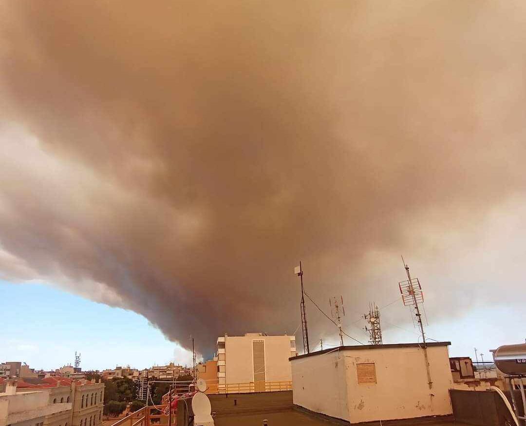 Φωτιά στην Αλεξανδρούπολη: Νέο μήνυμα του 112 για τους καπνούς