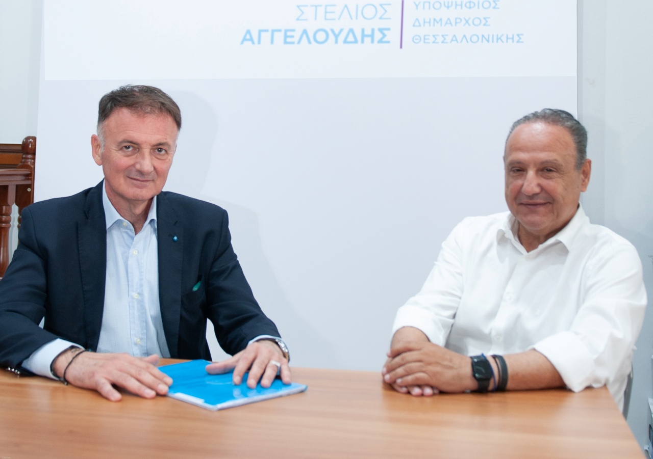 Ο Βασίλης Γάκης υποψήφιος με τον Στέλιο Αγγελούδη