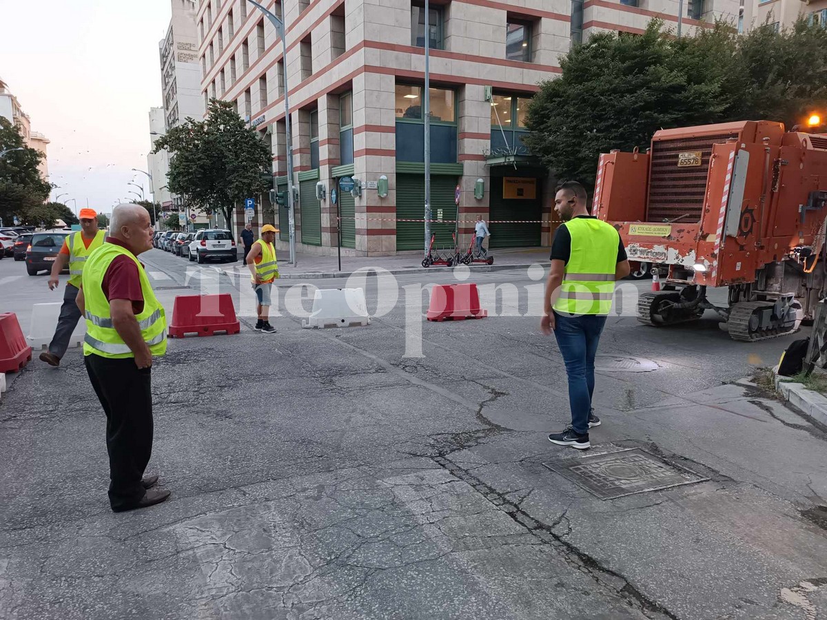 Θεσσαλονίκη: Συνεχίζονται οι εργασίες ασφαλτόστρωσης σε Τσιμισκή και Μητροπολίτου Κυδωνιών