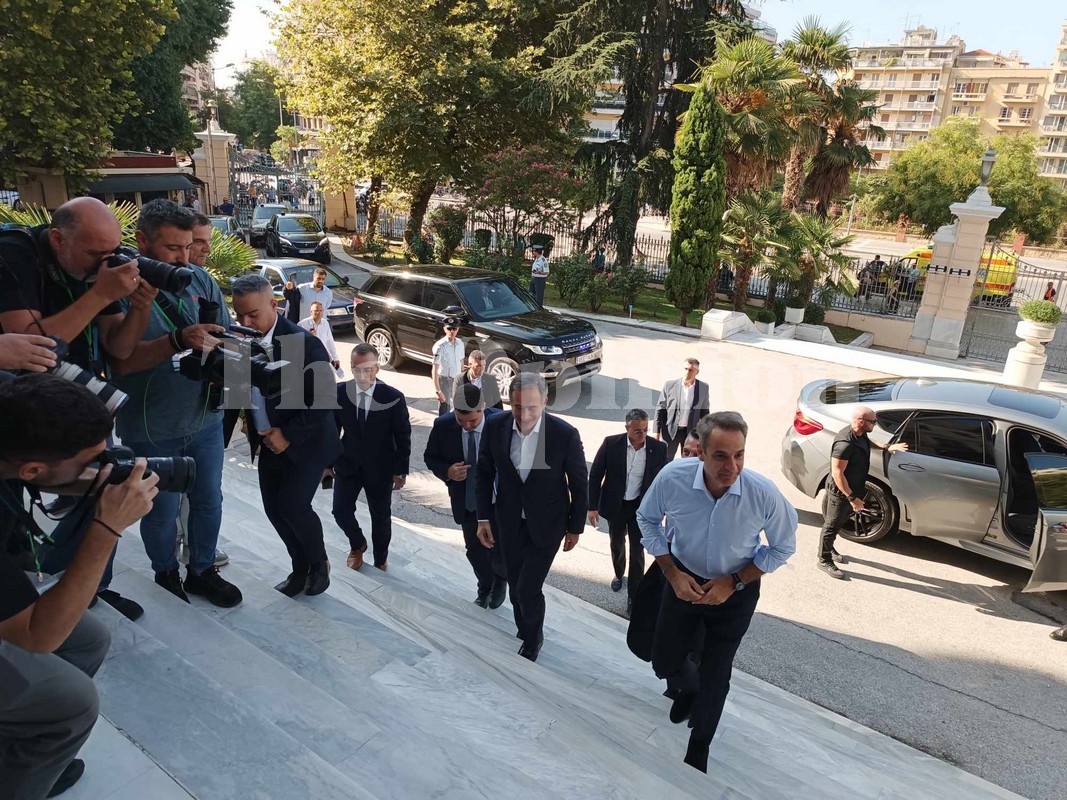 Στο ΥΜΑΘ ο Κυριάκος Μητσοτάκης – Το πρόγραμμα των συναντήσεων (ΦΩΤΟ+VIDEO)