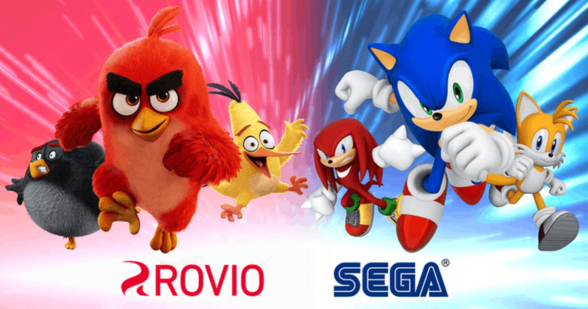Sega και Rovio πλέον γίνονται ένα