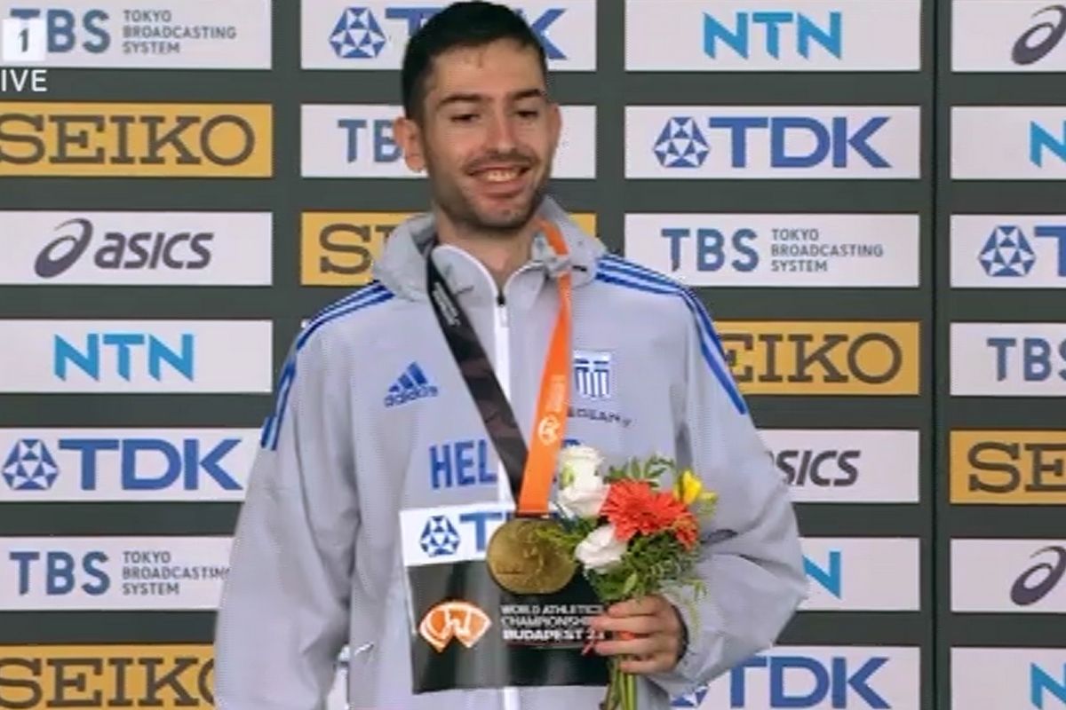 Τεντόγλου: Η απονομή του χρυσού μεταλλίου στον Μίλτο