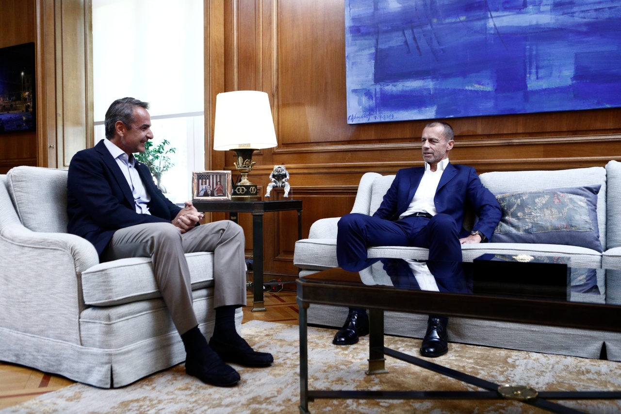 Στο Μέγαρο Μαξίμου ο Αλεξάντερ Τσεφέριν – Η συνάντηση με Μητσοτάκη και ιδιοκτήτες ΠΑΕ