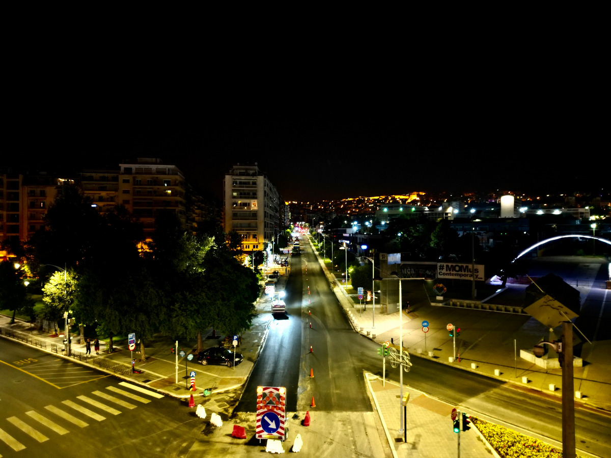 Ολοκληρώθηκε η ασφαλτόστρωση της Αγγελάκη – Συνεχίζεται η παρέμβαση στην Τσιμισκή (ΦΩΤΟ)