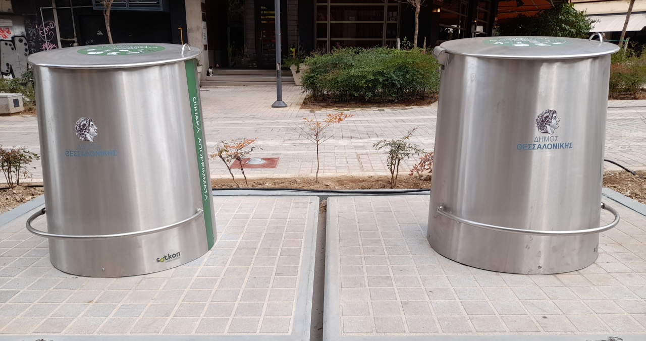 Θεσσαλονίκη: Νέοι υπόγειοι κάδοι – Επεκτείνεται το δίκτυο