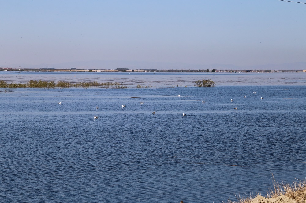 Θεσσαλία: Μόνο η λίμνη Κάρλα παραμένει πλημμυρισμένη (VIDEO)