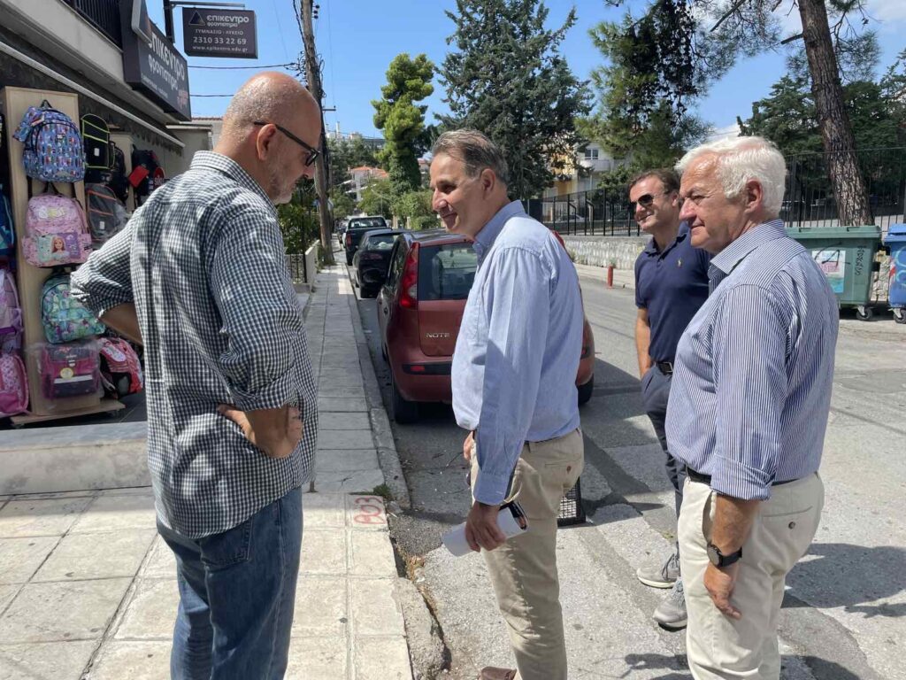 Πάρης Τσογκαρλίδης: Εξόρμηση στο Πανόραμα για συζήτηση με πολίτες
