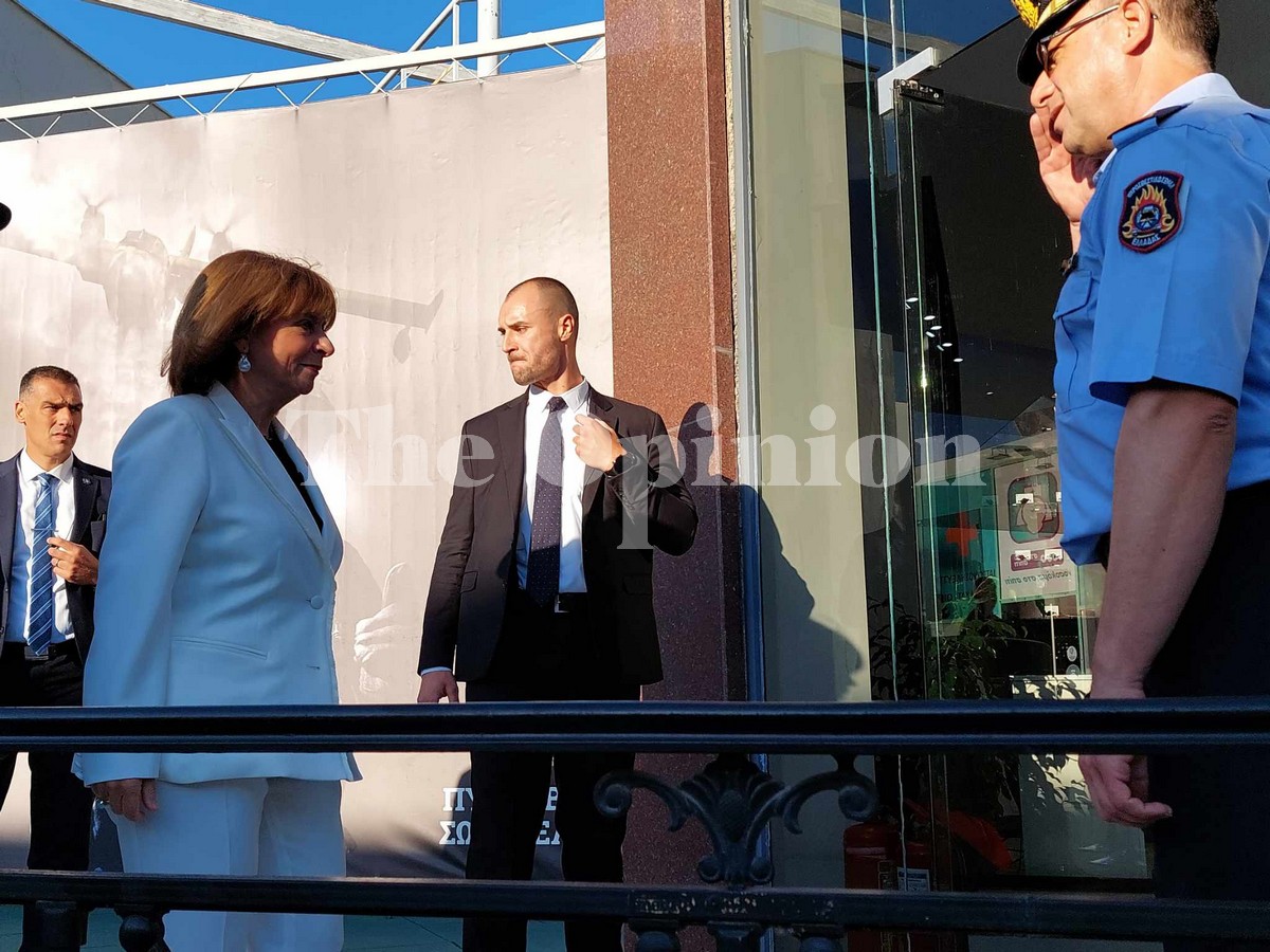 Θεσσαλονίκη: Στην 87η ΔΕΘ η Κατερίνα Σακελλαροπούλου (ΦΩΤΟ+VIDEO)