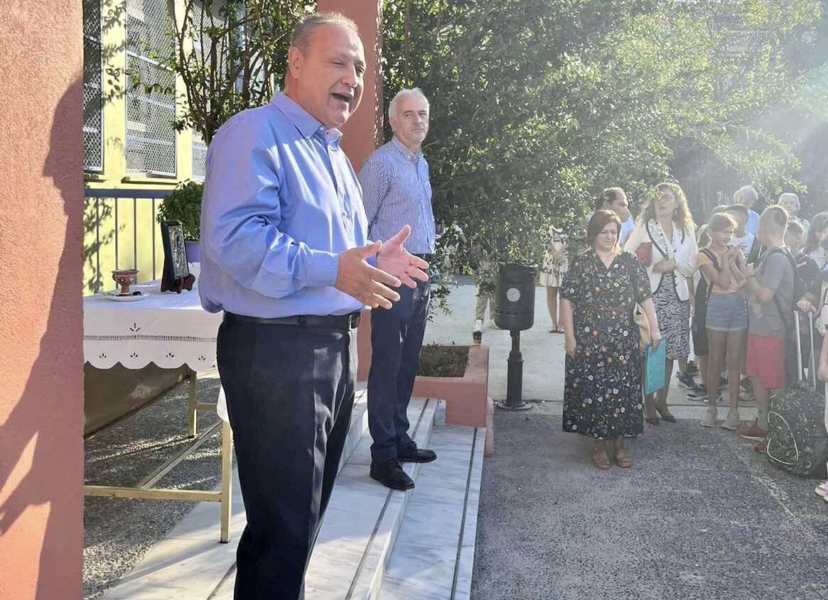 Στέλιος Αγγελούδης: «Η Αυτοδιοίκηση θα είναι δίπλα στη σχολική κοινότητα»