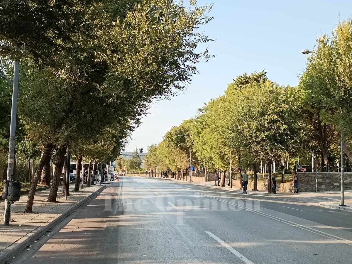 Θεσσαλονίκη: Ισχυρή η αστυνομική παρουσία στο κέντρο ενόψει της ομιλίας Μητσοτάκη στη ΔΕΘ (ΦΩΤΟ)