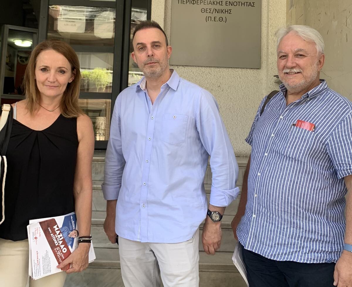 «Λαϊκή Συσπείρωση»: Επίσκεψη Αβραμόπουλου στις τεχνικές υπηρεσίες της ΠΚΜ