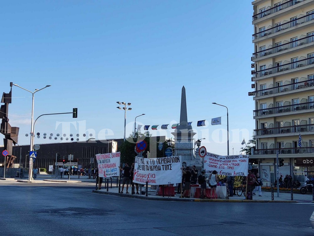 Αρχίζουν οι συγκεντρώσεις διαμαρτυρίας στο κέντρο της Θεσσαλονίκης