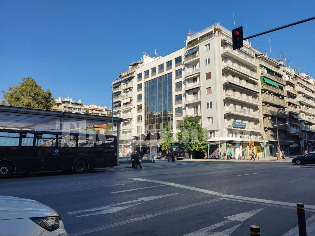 Ξεκίνησαν τα μέτρα της αστυνομίας στο κέντρο της Θεσσαλονίκης για τη ΔΕΘ (ΦΩΤΟ)