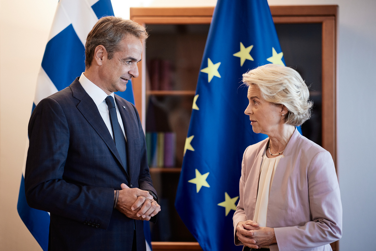 Μητσοτάκης – Φον ντερ Λάιεν: Έως και 2,2 δισ. ευρώ η βοήθεια στην Ελλάδα