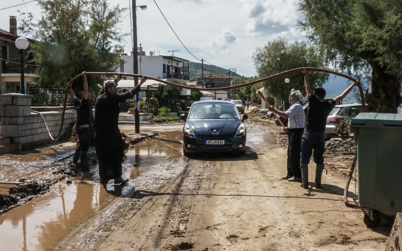 Στην Μακρινίτσα Πηλίου το ρεκόρ μηνιαίας βροχής στην ιστορία της Ευρώπης (ΦΩΤΟ)