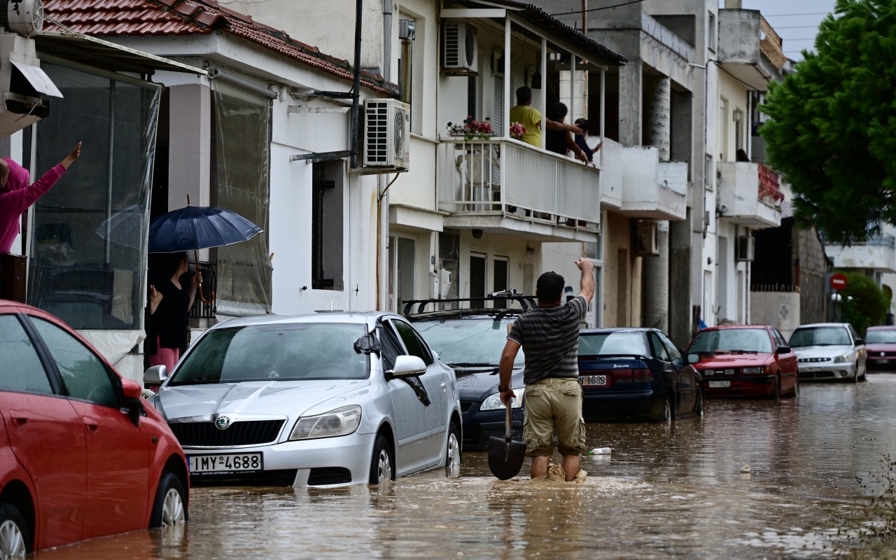 Αγνώριστος ο Βόλος λόγω της κακοκαιρίας «Daniel» (ΦΩΤΟΡΕΠΟΡΤΑΖ)