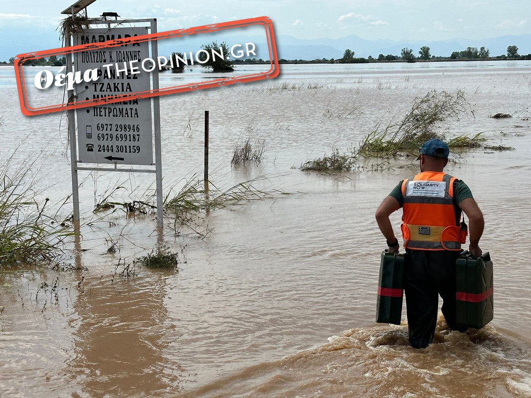 «Ο θεσσαλικός κάμπος έχει αυτή τη μυρωδιά του θανάτου»- Τι λέει στο TheOpinion ο επικεφαλής του Solidarity Now