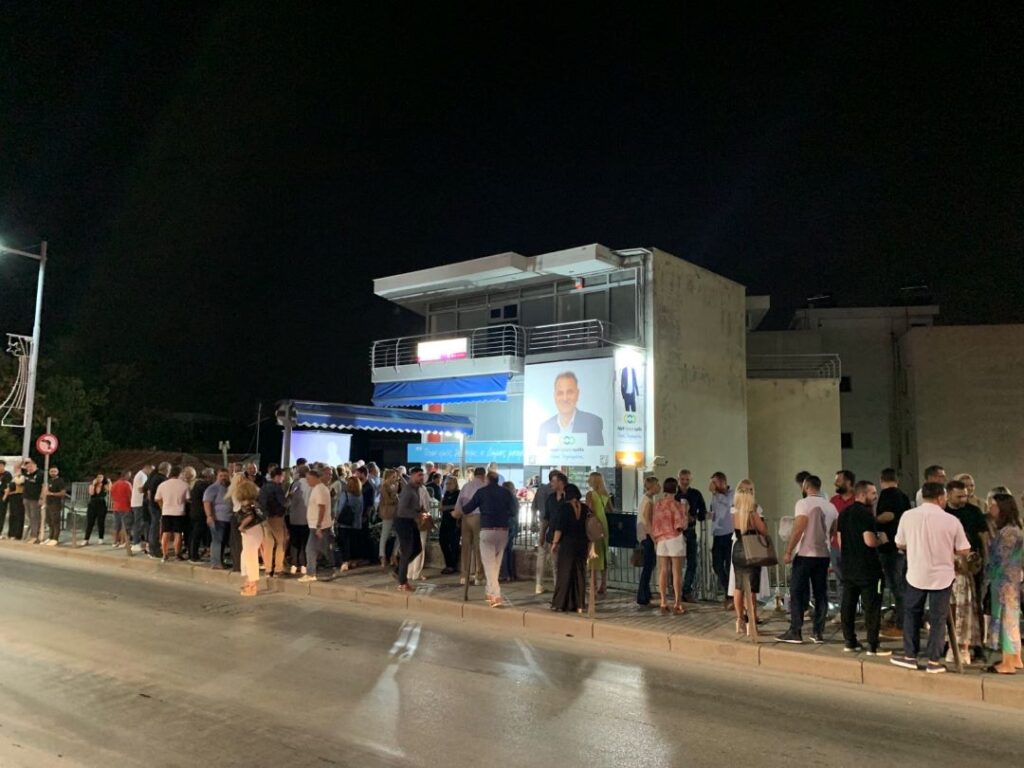 Πάρης Τσογκαρλίδης: Εγκαινιάστηκε το εκλογικό κέντρο στην Πυλαία