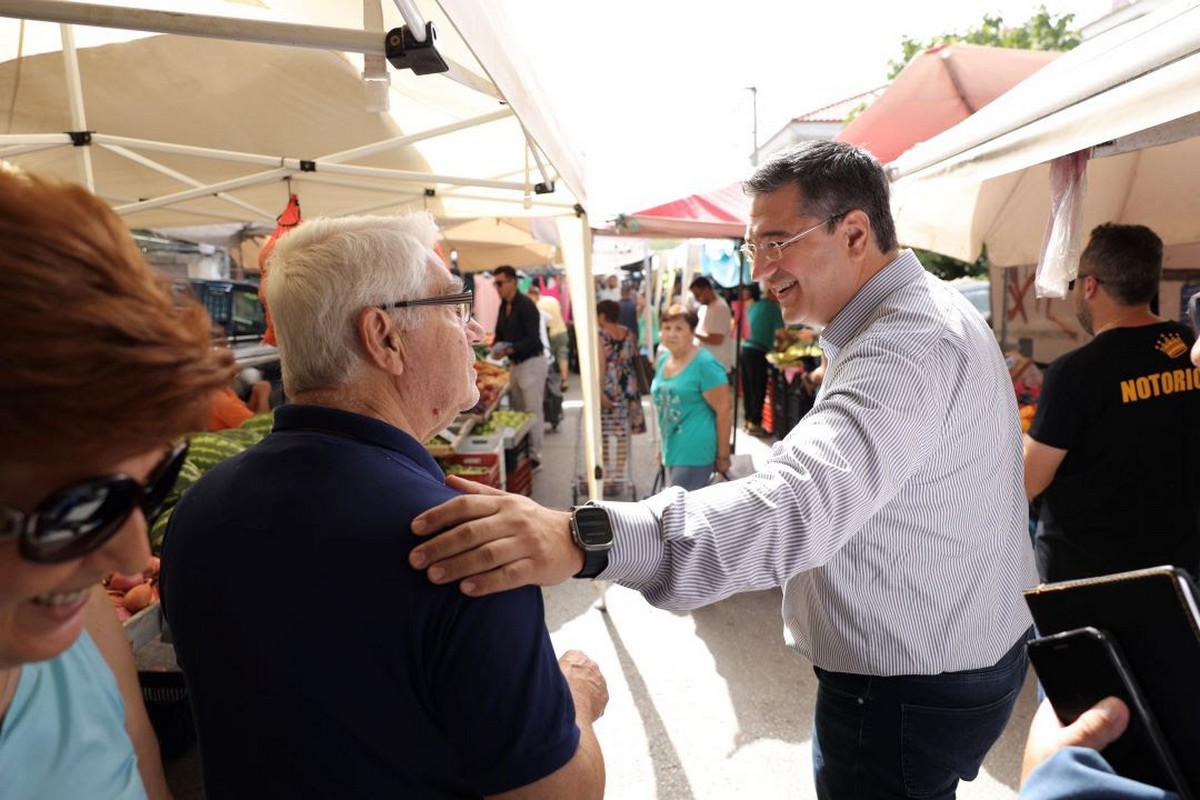 Απ. Τζιτζικώστας: Επίσκεψη σε γειτονιές της Θεσσαλονίκης και στη Θέρμη (ΦΩΤΟ)