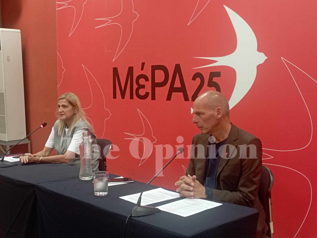 Βαρουφάκης από ΔΕΘ: «Το στρατηγικό κρυφτούλι είναι το φόρτε του κυρίου Μητσοτάκη» (ΦΩΤΟ)