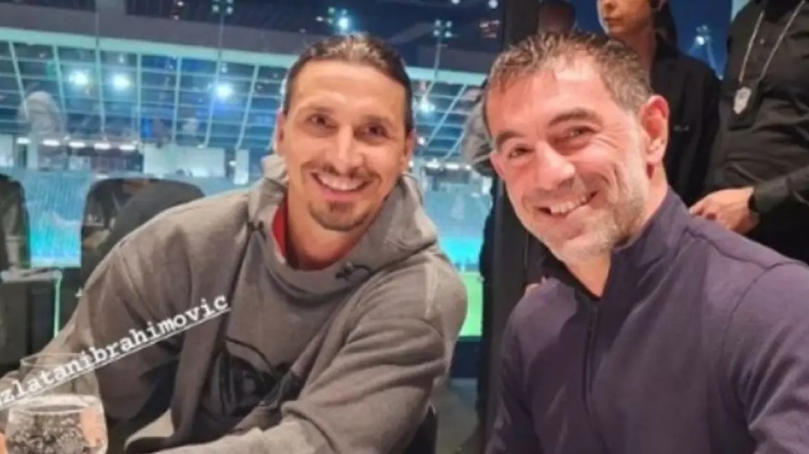 Ίντερ-Μίλαν: Έφαγαν μαζί Καραγκούνης και Ζλάταν πριν το ντέρμπι