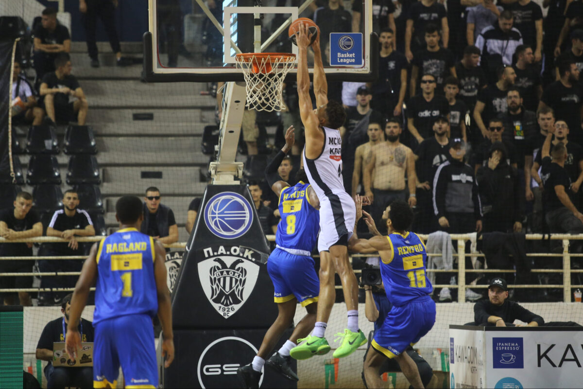 ΠΑΟΚ – Περιστέρι 69- 64: «Ασπρόμαυρο βάφτηκε» το ντέρμπι στο «Παλατάκι» (video)