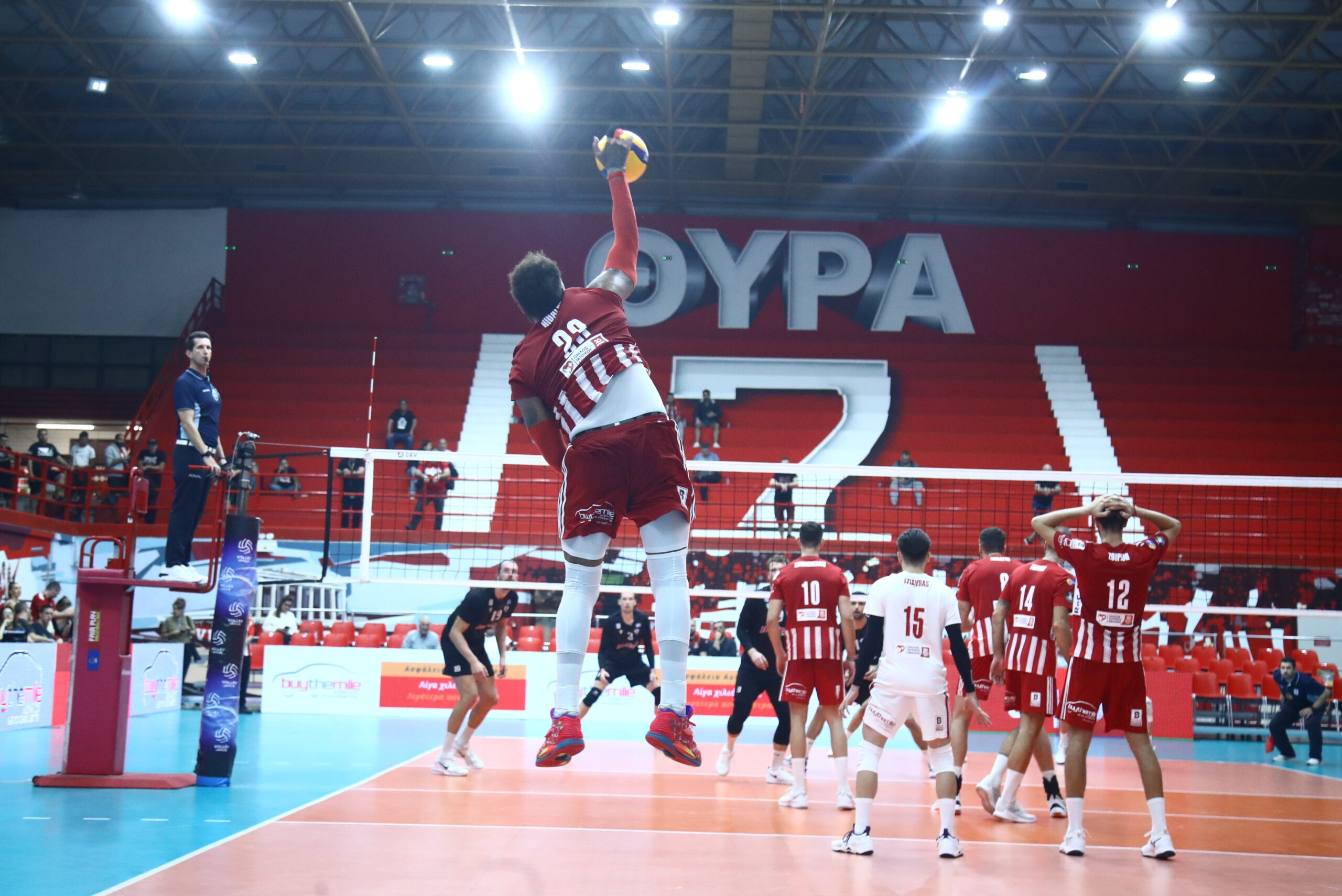 Ολυμπιακός – ΠΑΟΚ 3-0: Τον «πλήγωσαν» τα 22 λάθη στο σερβίς