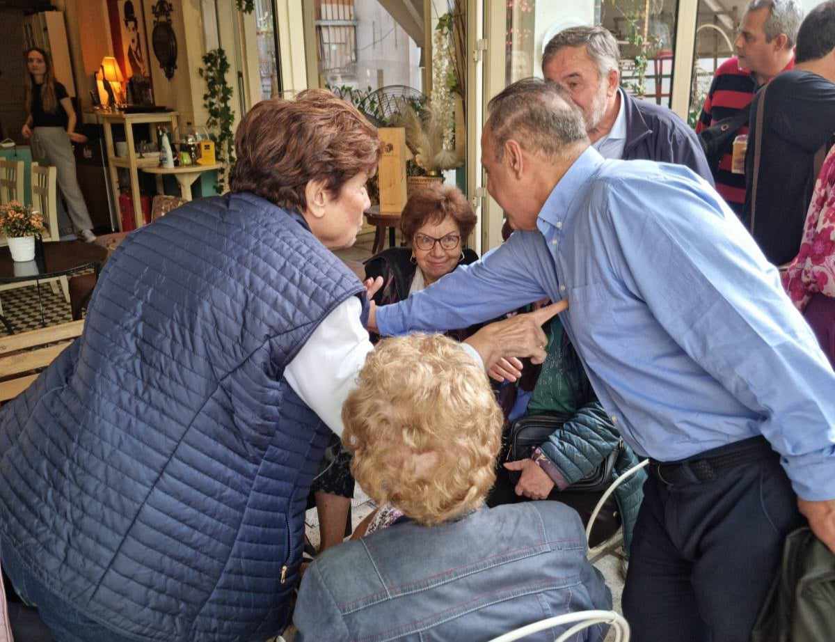 Στ. Αγγελούδης: Συνεχίζει τις περιοδείες στις γειτονιές της Θεσσαλονίκης (ΦΩΤΟ)