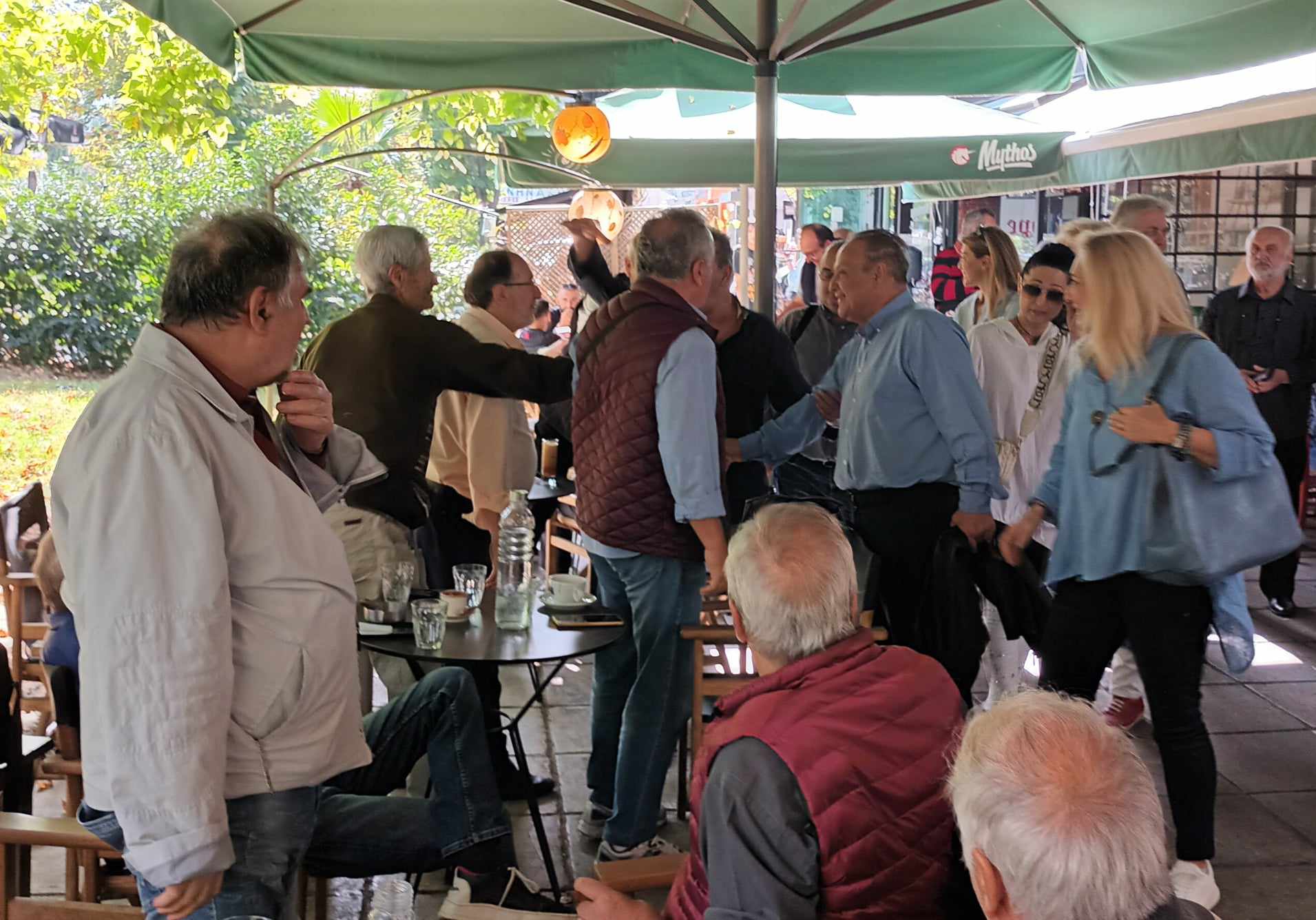 Στ. Αγγελούδης: Συνεχίζει τις περιοδείες στις γειτονιές της Θεσσαλονίκης (ΦΩΤΟ)