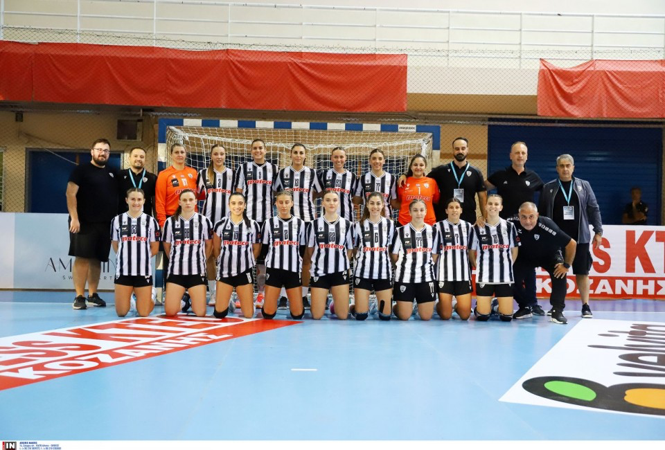 Τα κορίτσια χάντμπολ του ΠΑΟΚ κατέκτησαν την πρώτη κούπα της χρονιάς!