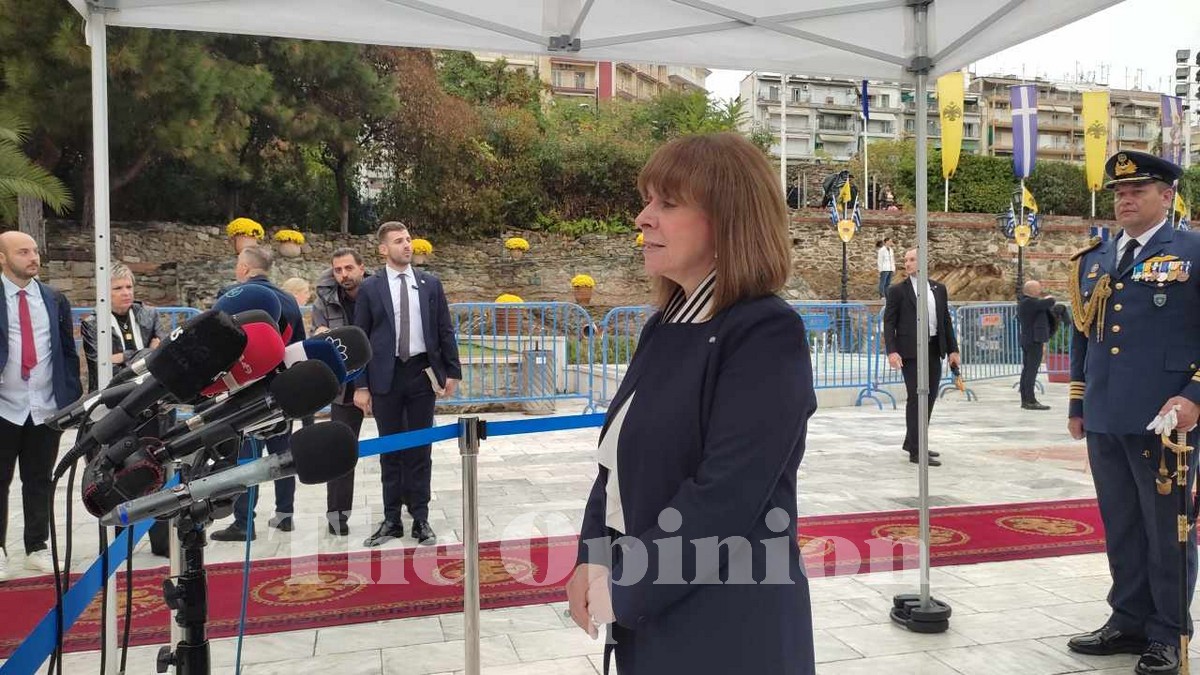 Κατερίνα Σακελλαροπούλου: Μας εμπνέει το παράδειγμα όσων θυσιάστηκαν για την ελευθερία (VIDEO)