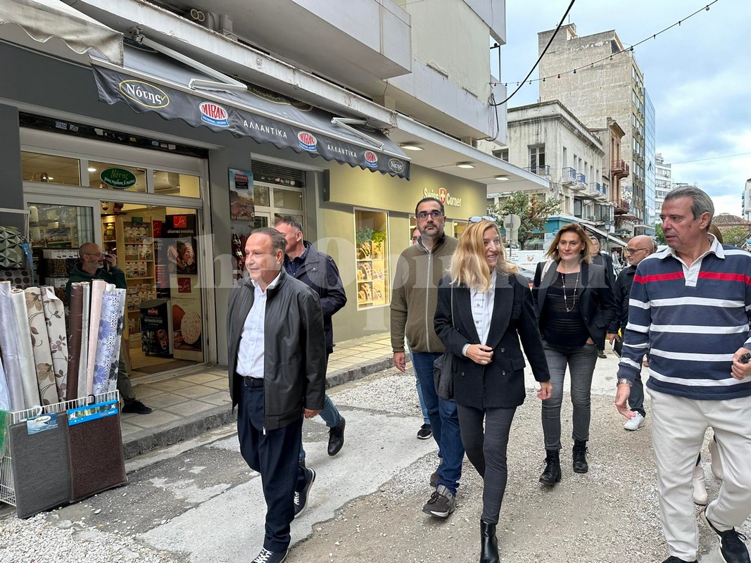 Μετεκλογική περιοδεία Αγγελούδη – Το «ευχαριστώ» στους πολίτες (ΦΩΤΟ)