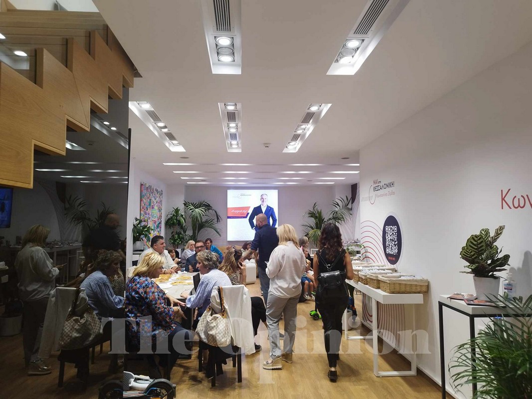 Αισιόδοξο και θετικό κλίμα στο «στρατηγείο» Ζέρβα (ΦΩΤΟ)