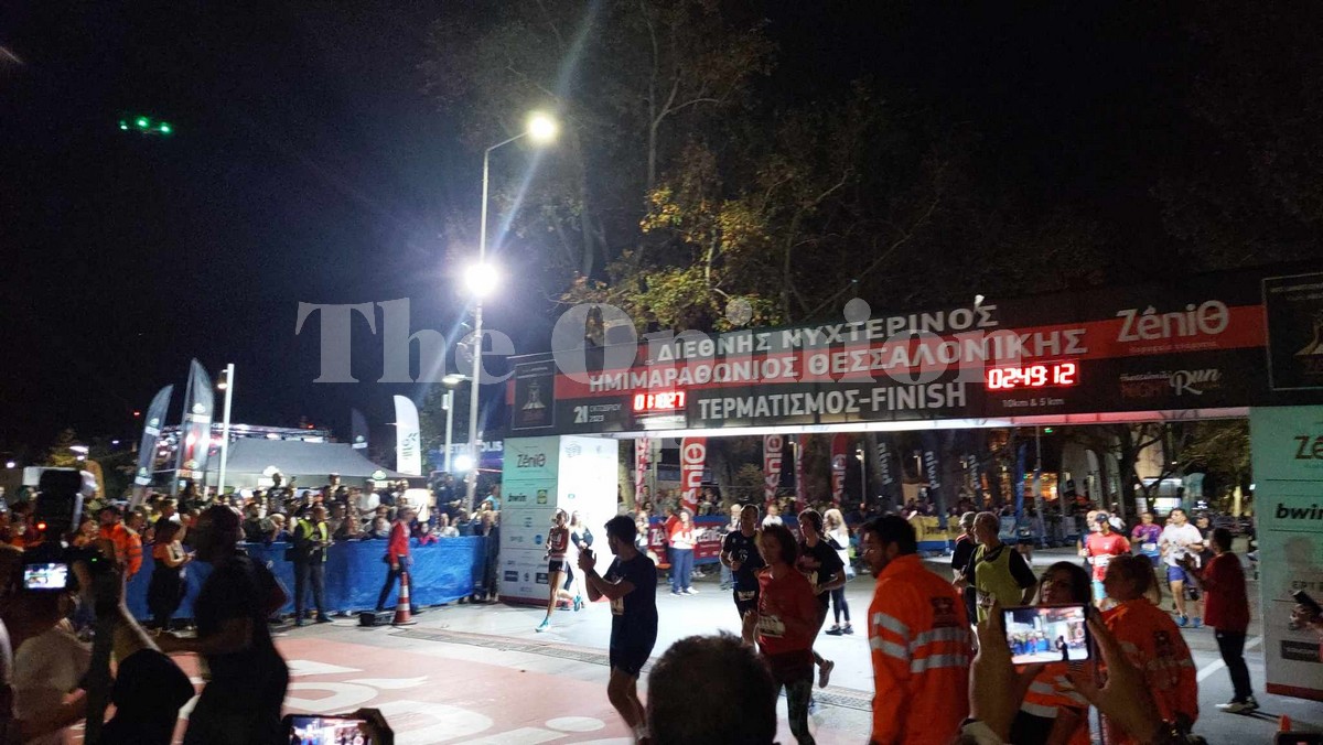 Νυχτερινός Ημιμαραθώνιος Θεσσαλονίκης: “Έσπασε” το ρεκόρ της διαδρομής των 21 χιλιομέτρων ο Chaboud Mohamed (ΦΩΤΟ+VIDEO)