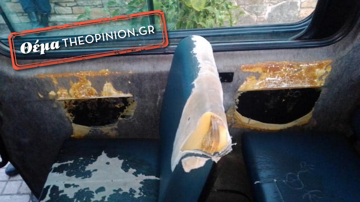 «Έσπασαν» τα φρένα σε λεωφορείο της ΕΛ.ΑΣ – Σε τραγική κατάσταση τα αστυνομικά οχήματα (ΦΩΤΟ)