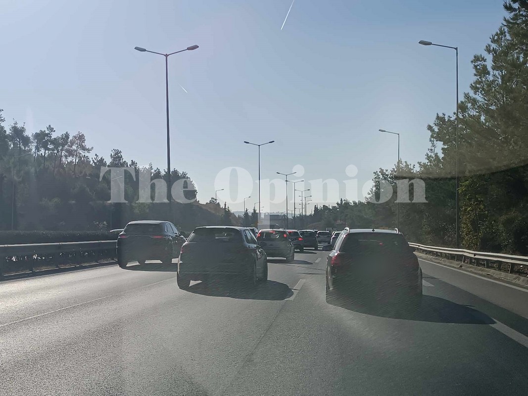 Θεσσαλονίκη: Κυκλοφοριακό έμφραγμα στον Περιφερειακό (ΦΩΤΟ)