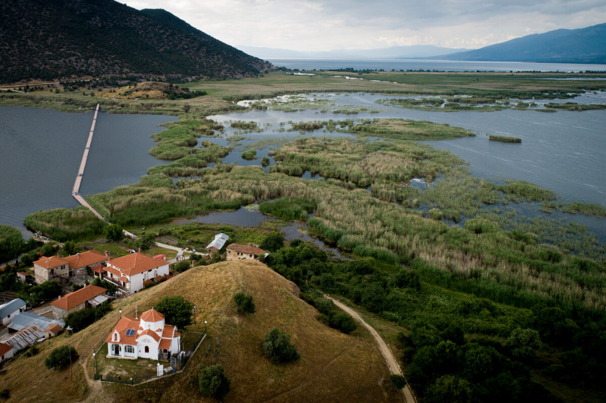 Ανέβηκε η στάθμη στις Πρέσπες εξαιτίας της κλιματικής αλλαγής