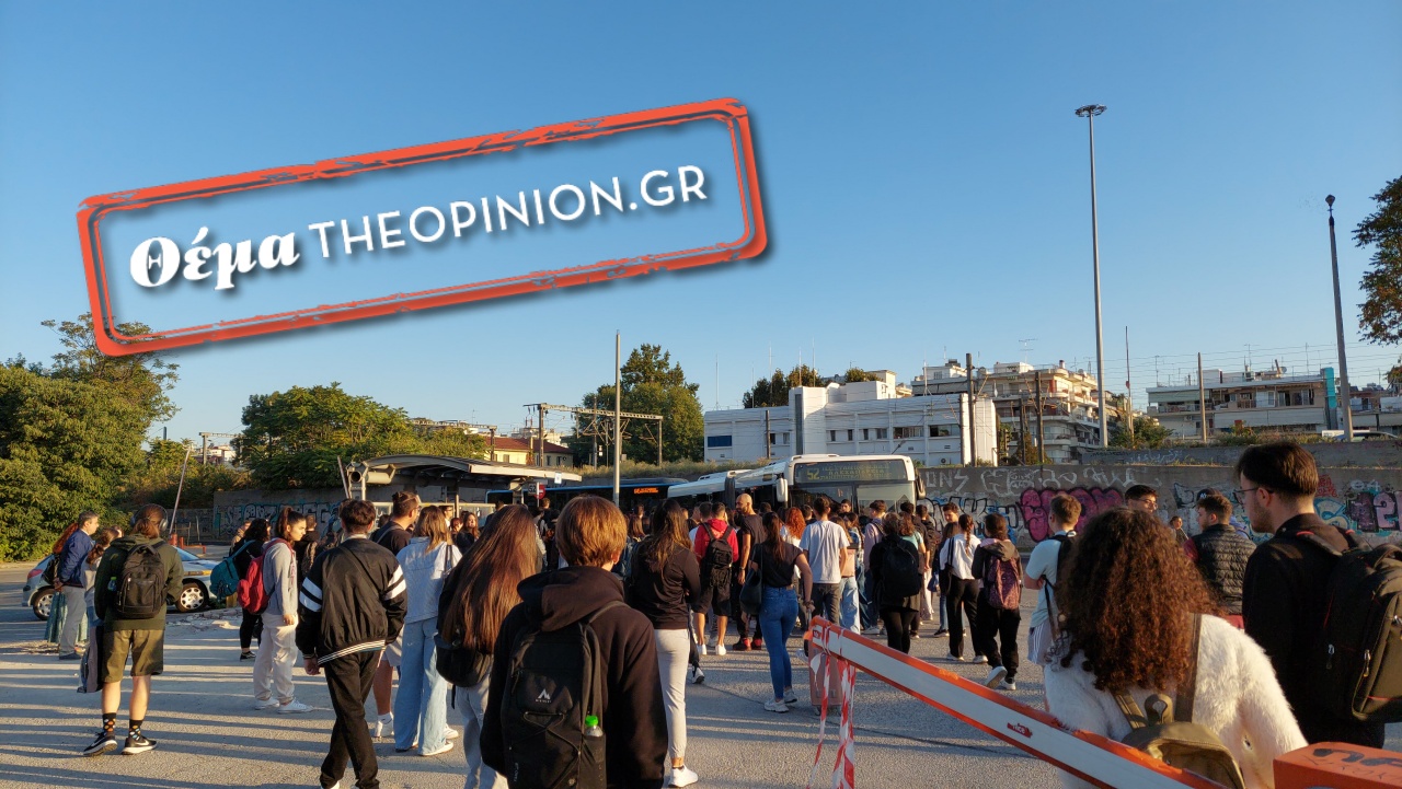 Θεσσαλονίκη: Διαρκές μαρτύριο η μετακίνηση των φοιτητών προς τη Σίνδο – «Σαρδελοποίηση» για μια θέση (ΦΩΤΟ+VIDEO)