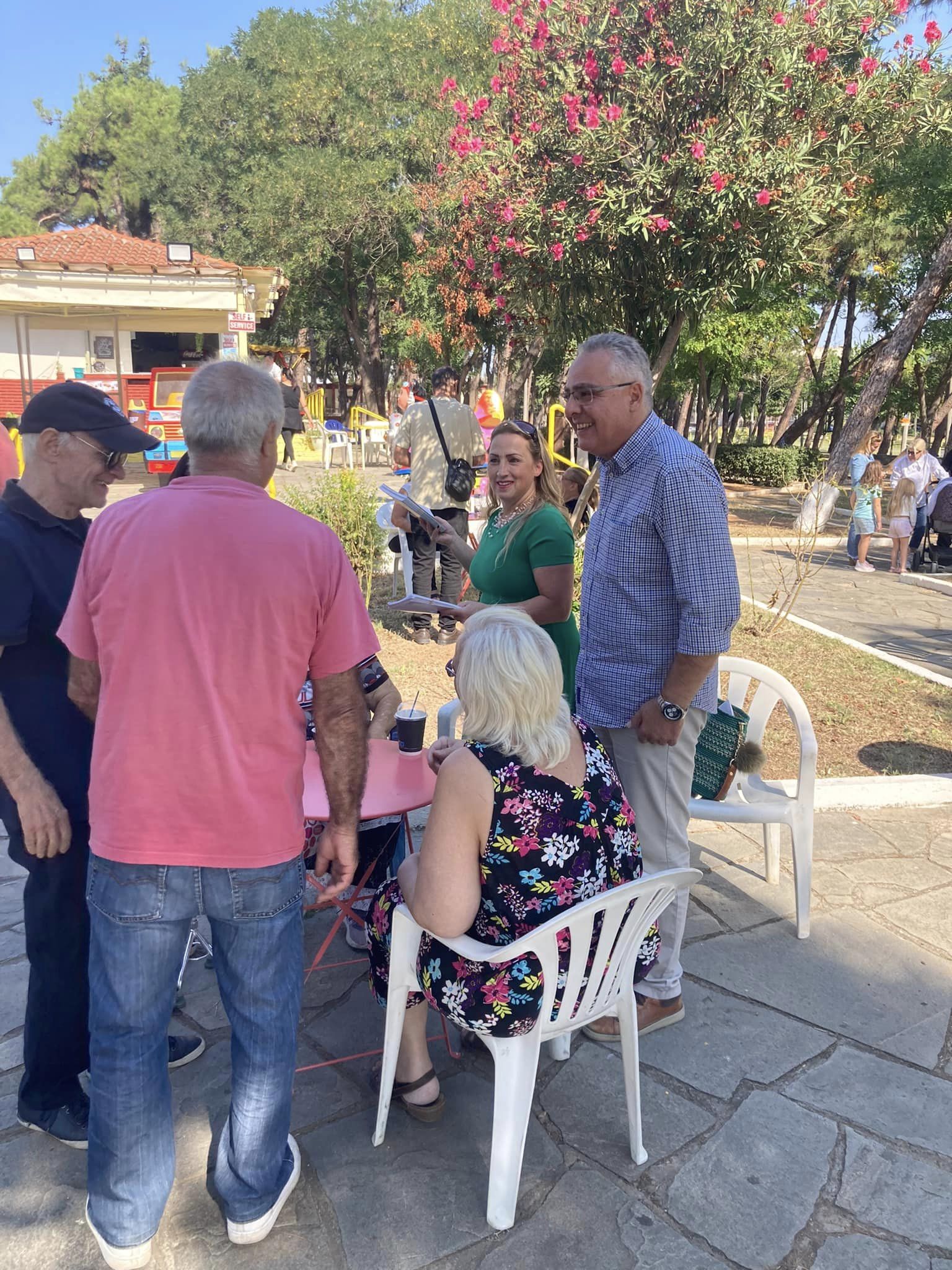 Τεμεκενίδης: Περιοδεία σε Φοίνικα και Νέα Κρήνη (ΦΩΤΟ)