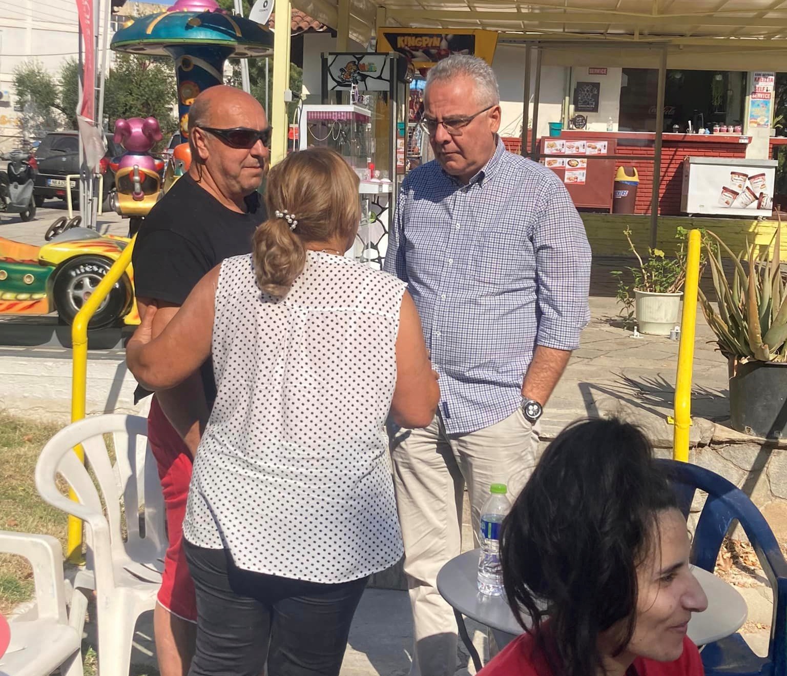 Τεμεκενίδης: Περιοδεία σε Φοίνικα και Νέα Κρήνη (ΦΩΤΟ)