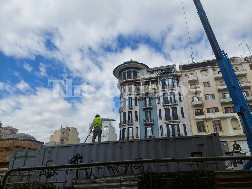 Απελευθερώνεται ο χώρος του εργοταξίου στο Σταθμό Μετρό Βενιζέλου