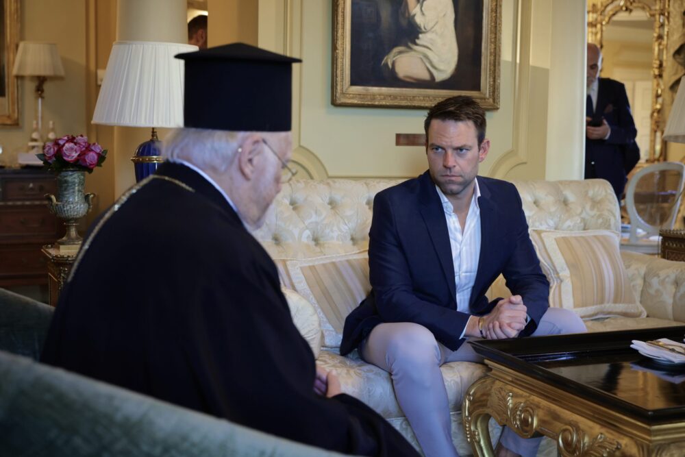 Συνάντηση Κασσελάκη – Βαρθολομαίου (ΦΩΤΟ)